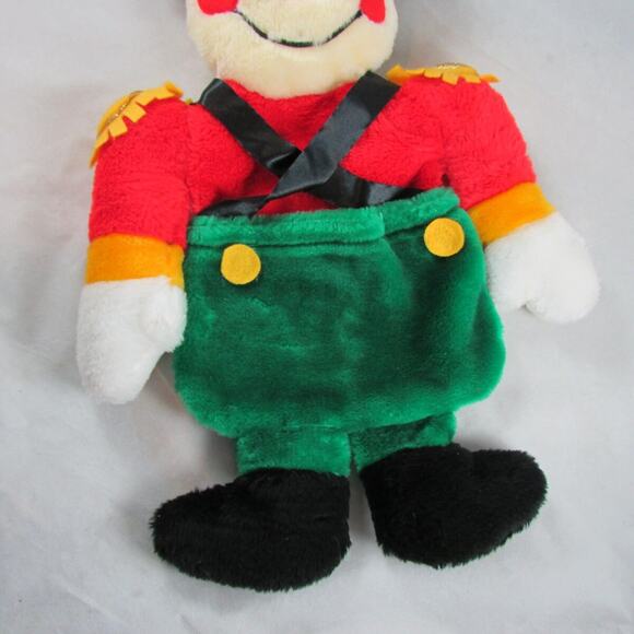 Toy Soldier Plush Christmas Stocking Christmas Decor Plushie 22" Santas Best - Picture 3 of 7